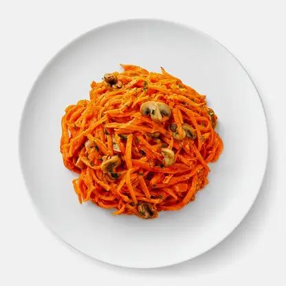 Салат Морковь по-корейски с грибами 150г