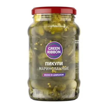Изображение товара Пикули маринованные Green Ribbon 350г