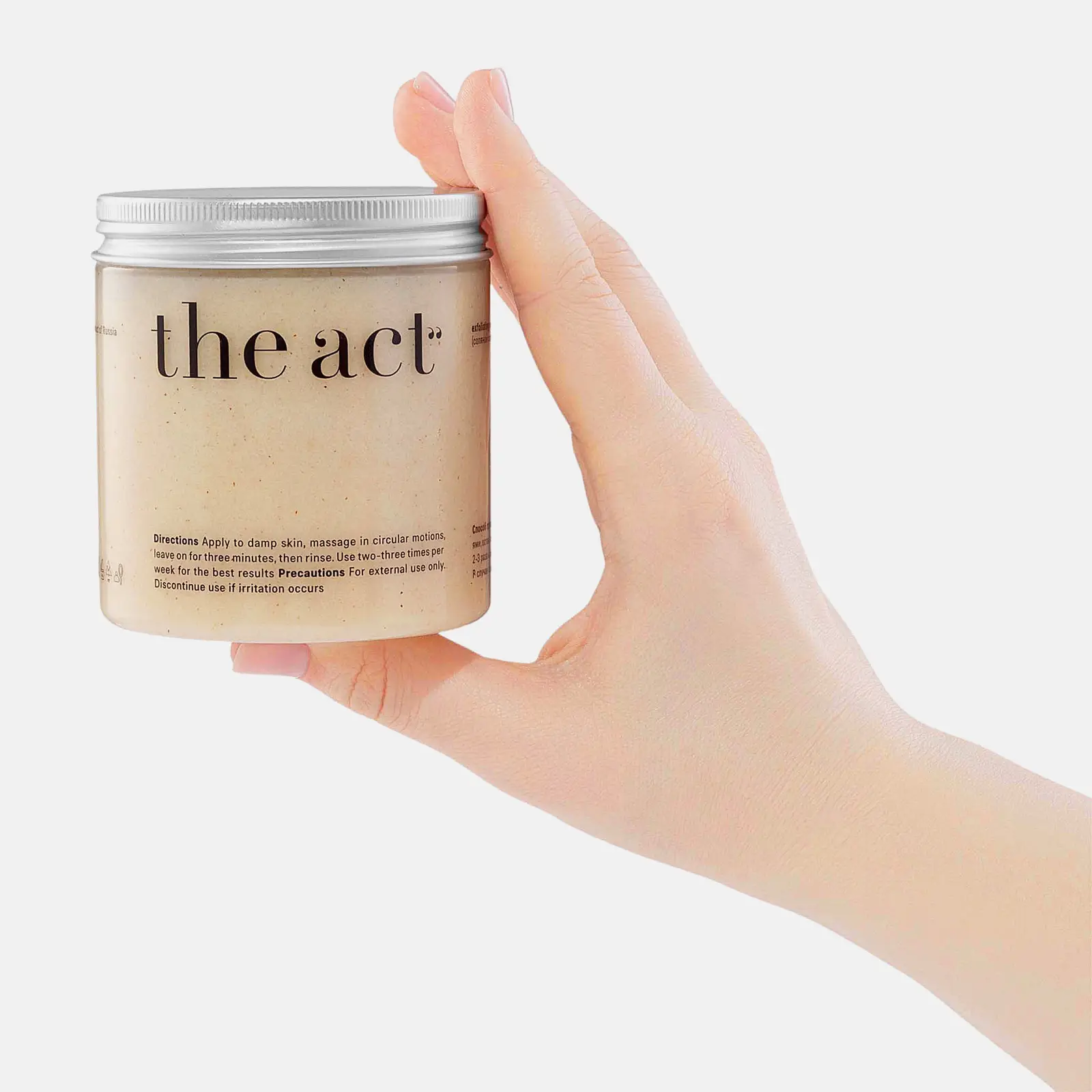 Скраб-бальзам для тела The Act соляной Кокос 300г