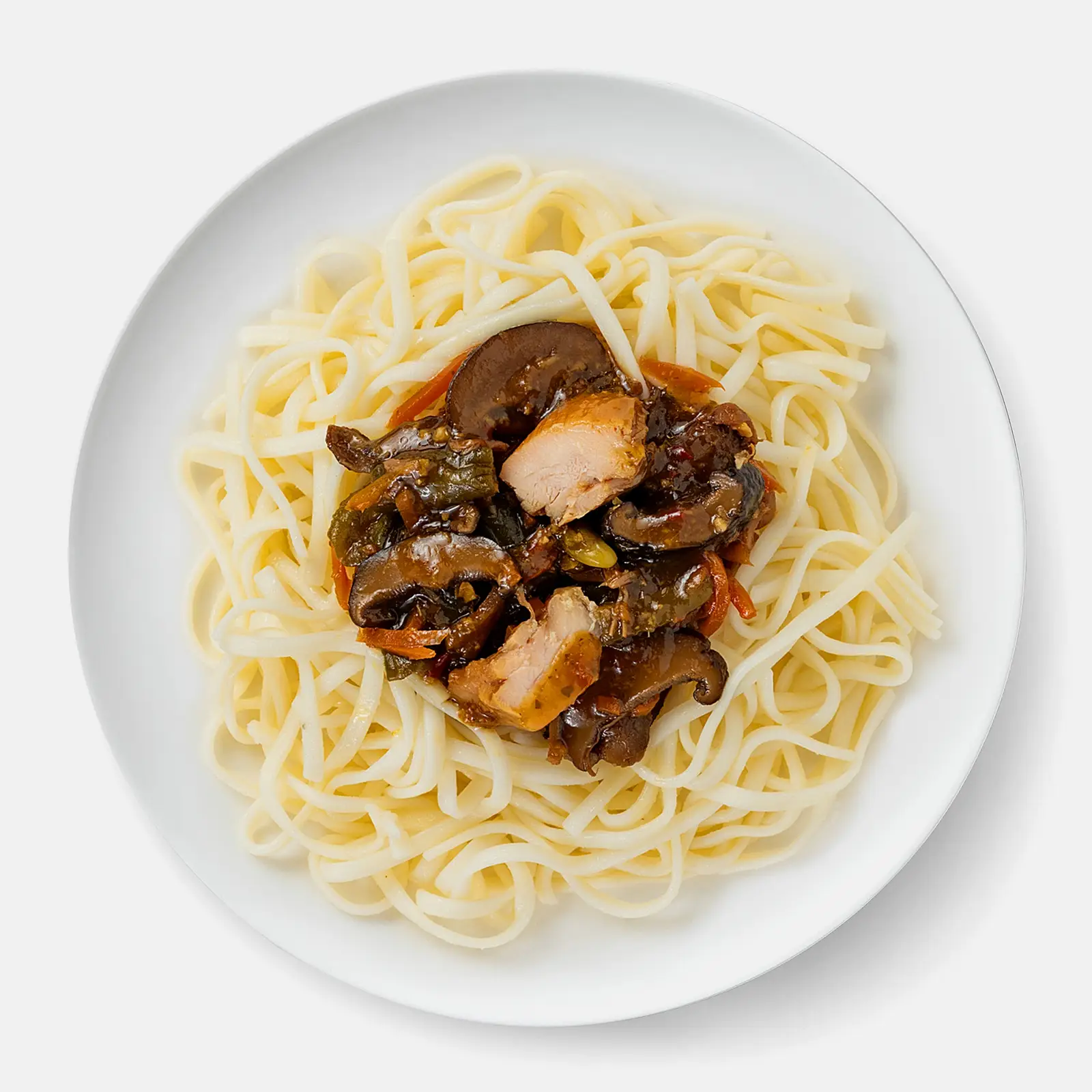 Изображение товара Лапша вок с курицей 250г - Ингредика