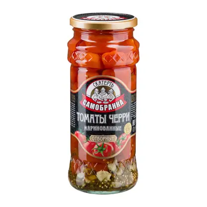 Изображение товара Томаты Скатерть-самосбранка Черри маринованные 580мл