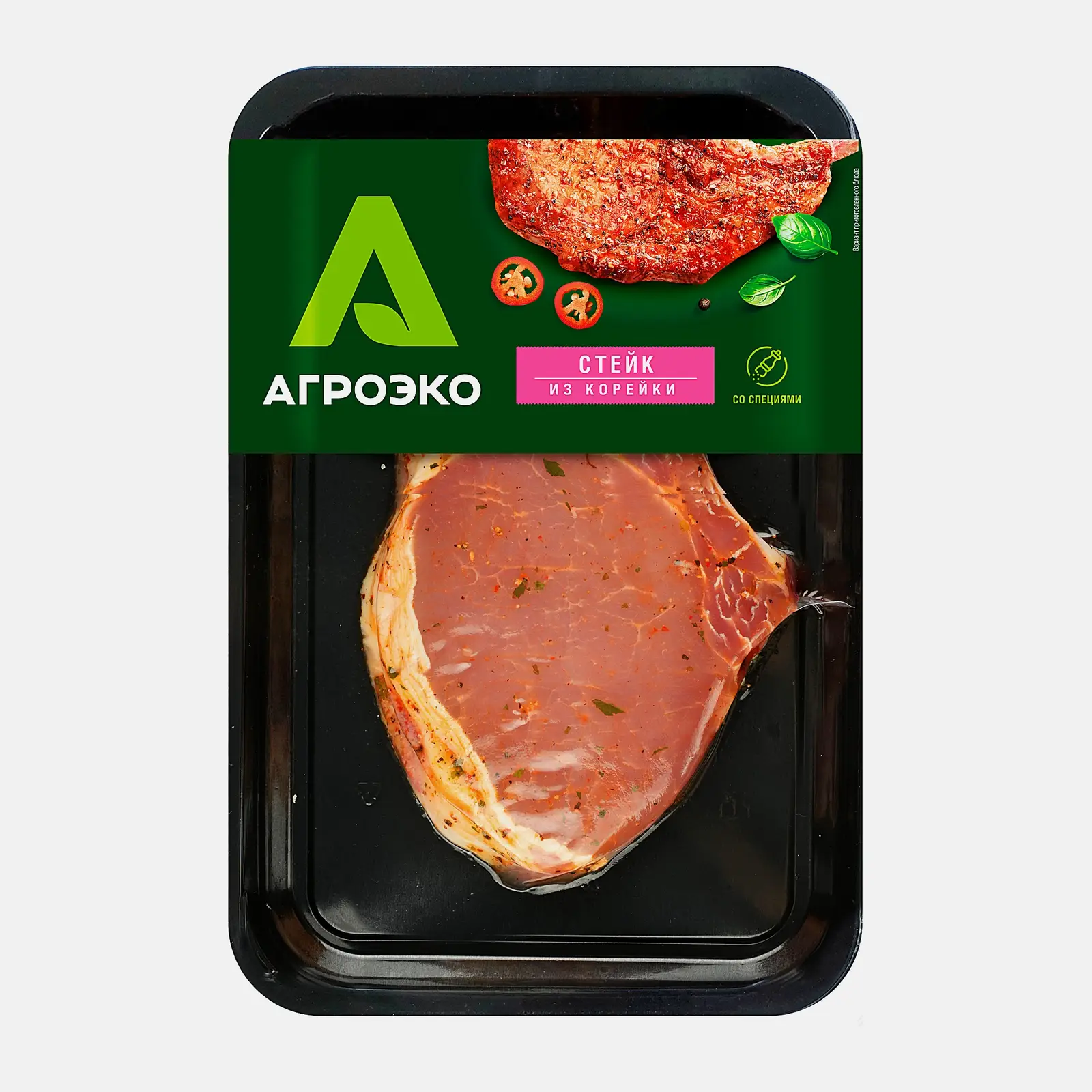 Стейк из корейки Агроэко со специями 240г