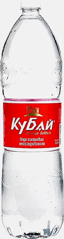 Вода Кубай питьевая негазированная 1.5л
