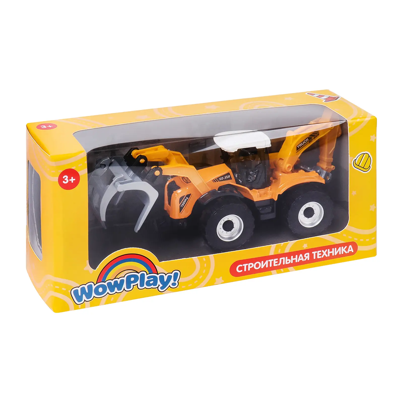 Игрушка YB326350 Машинка строительная техника металлическая в ассортименте
