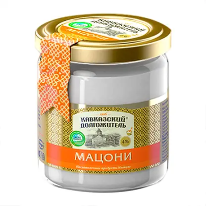 Изображение товара Мацони Кавказский долгожитель 4% 400г