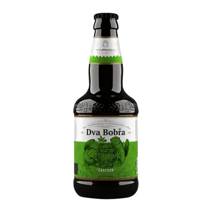 Пиво Таркос Два бобра светлое фильтрованное пастеризованное 4.8% 450мл