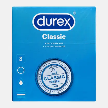 Презервативы Durex Classic 3шт