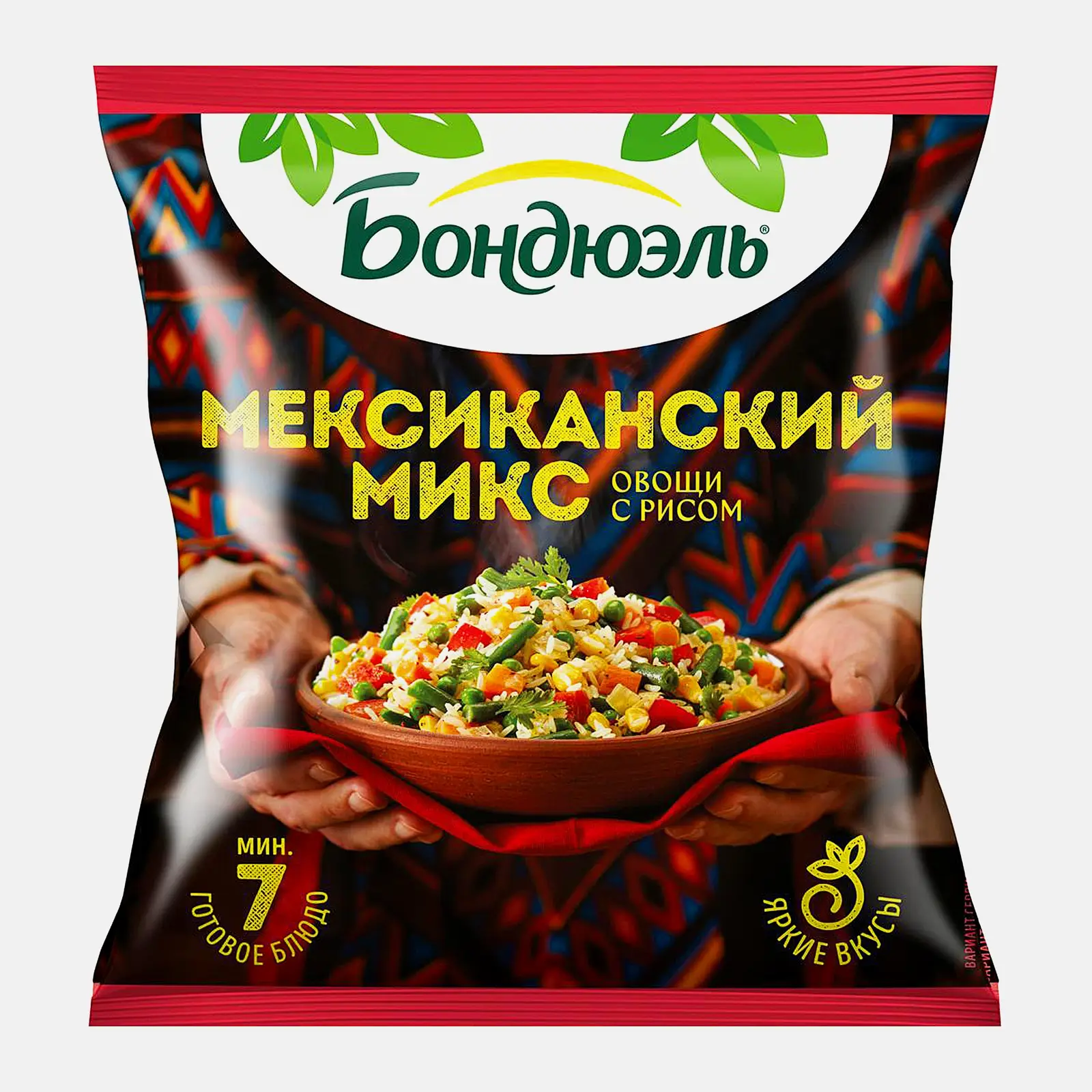Смесь Bonduelle овощная мексиканская быстрозамороженная 400г