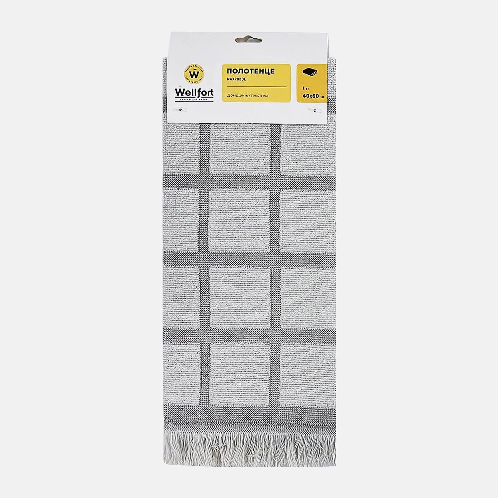 Полотенце Wellfort махровое жаккард Этно 40*60см