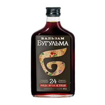 Изображение товара Бальзам Бугульма 40% 250мл натуральный травяной напиток