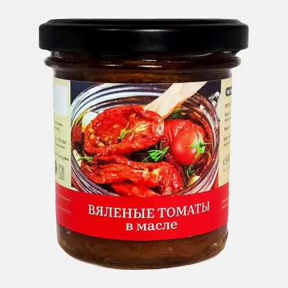 Вяленые томаты Tom Tom в масле 140г