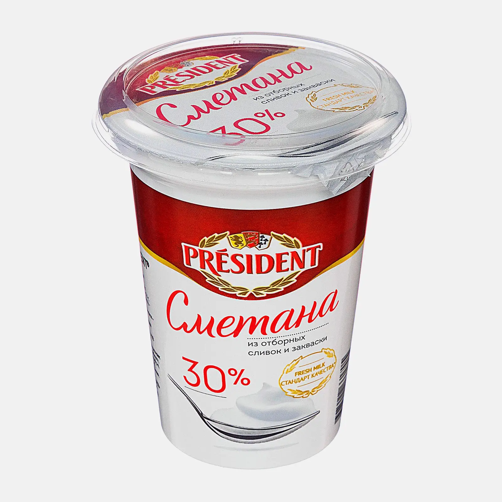 Сметана President 30% 350г