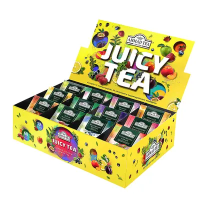 Изображение товара Подарочный набор Ahmad Tea Juicy Tea 60 пак