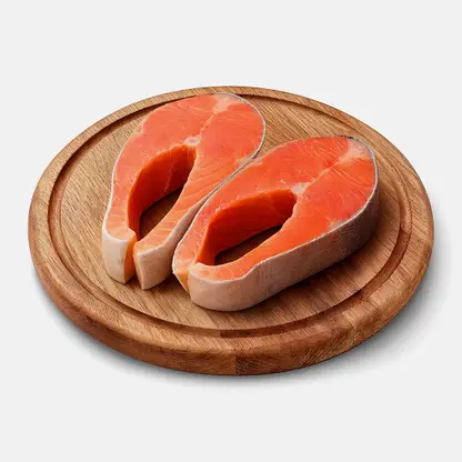 Стейк из форели радужной