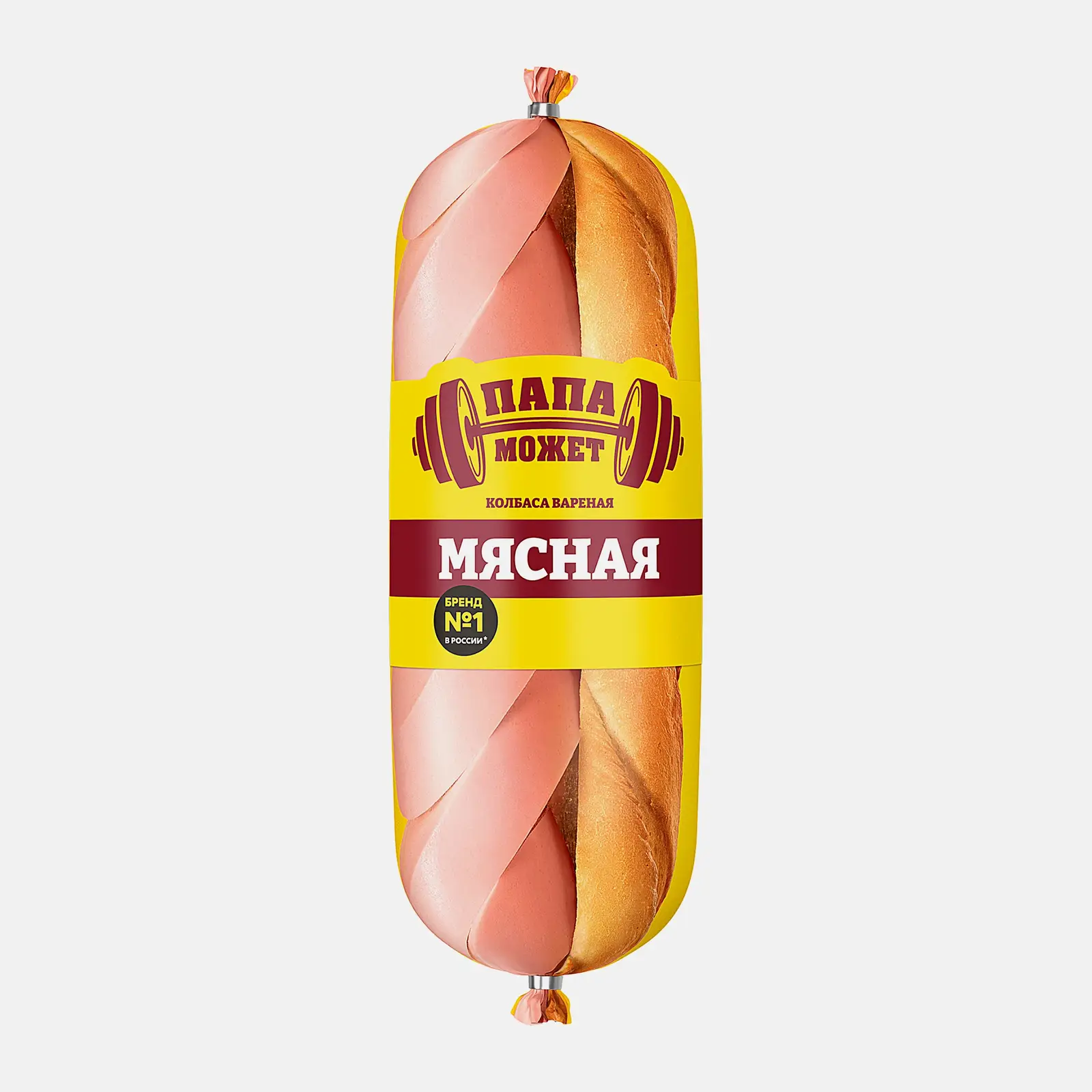 Колбаса Папа может Мясная вареная весовая