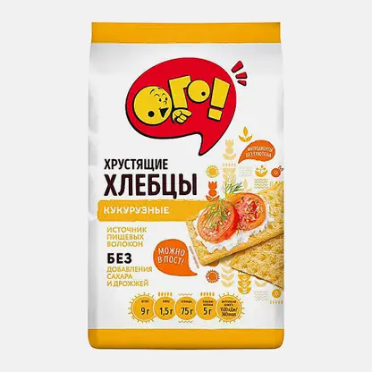 Хлебцы кукурузные Ого! 75г