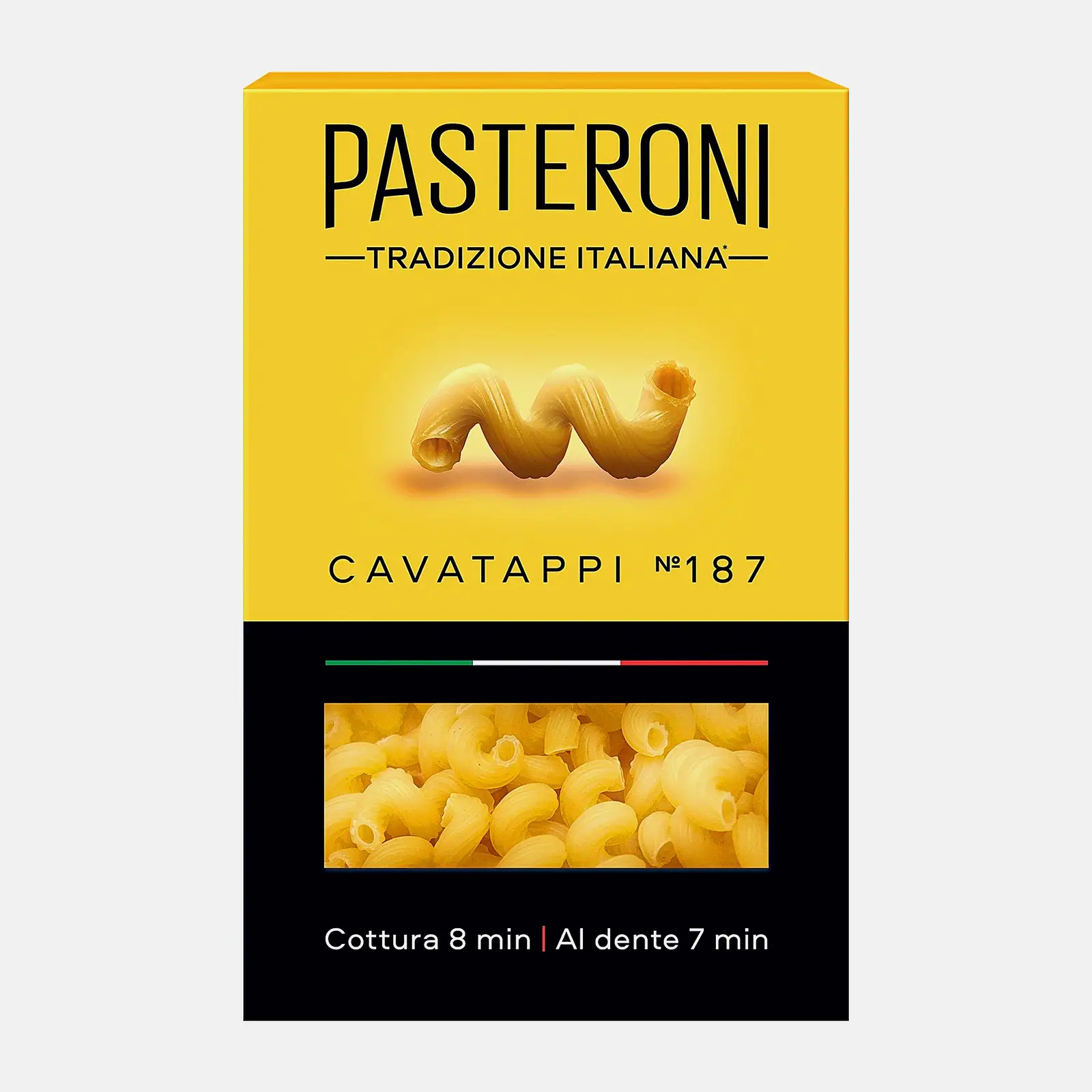 Макароны Pasteroni Рожки витые №187 400г Макароны Pasteroni Рожки витые №187 400г