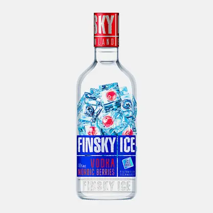Водка Finsky Ice Северные ягоды 40% 500мл