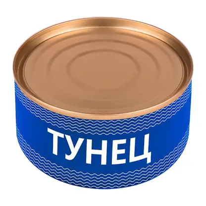 Изображение товара Натуральный тунец в кусках 250г - вкусный и полезный деликатес