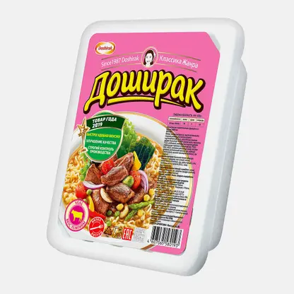 Лапша Доширак со вкусом телятины 90г