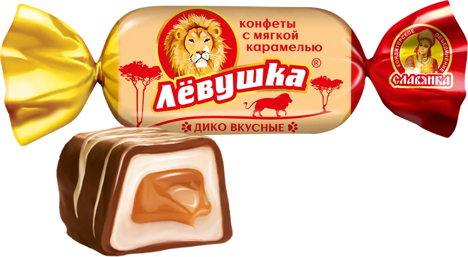 Конфеты Левушка с карамельной начинкой - Магнит-Продукты