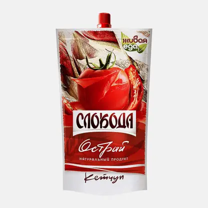 Кетчуп Острый Высшей категории Слобода 300г