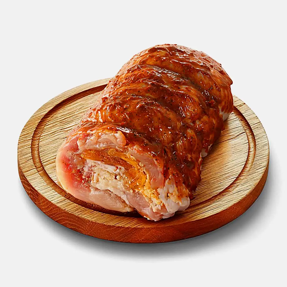 Рулет куриный Новогодний