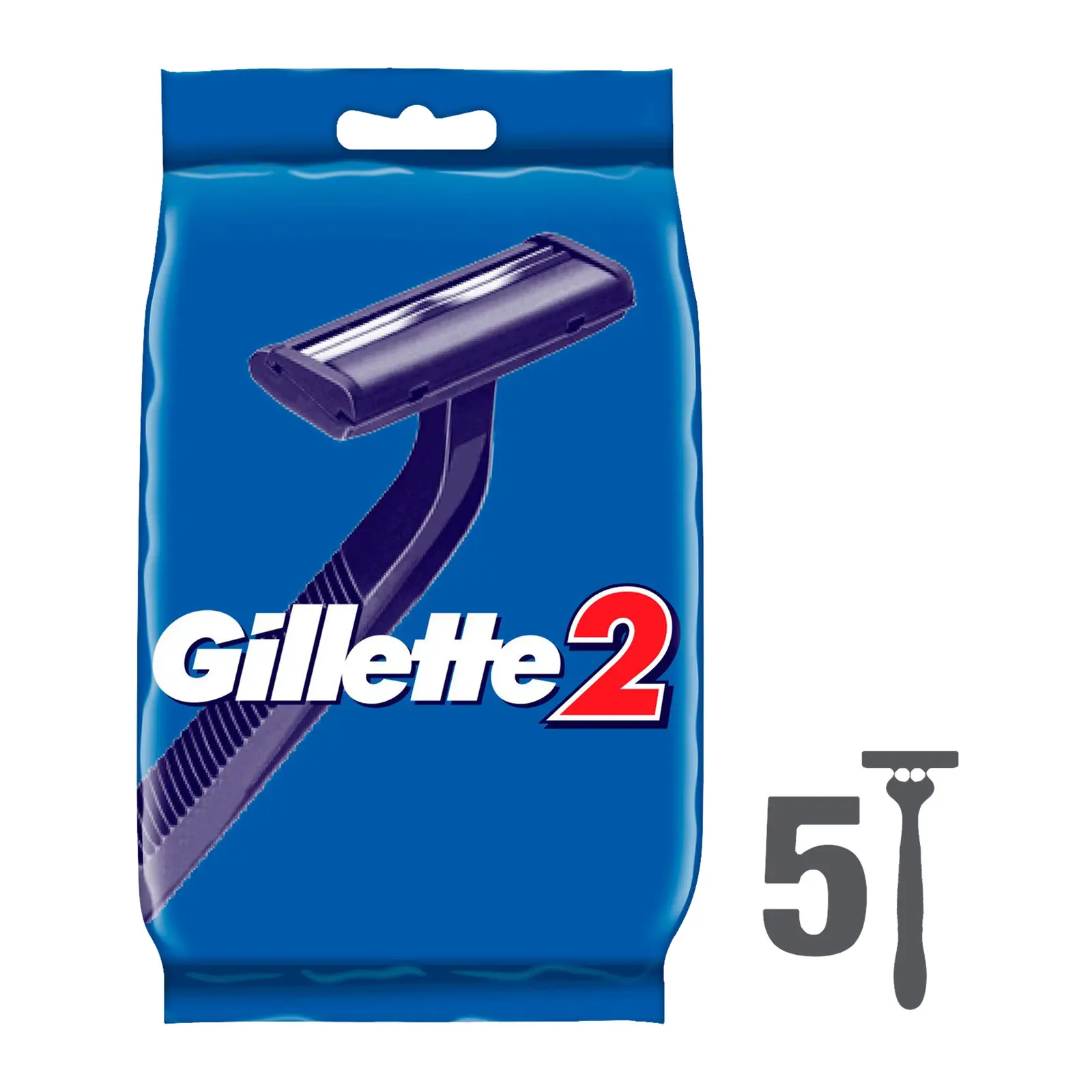 Бритвы Gillette 2 одноразовые 5шт