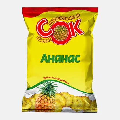 Напиток сывороточный Калория с соком ананаса 900мл