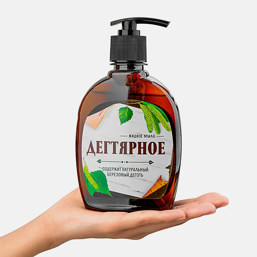 Мыло жидкое Дегтярное 300мл