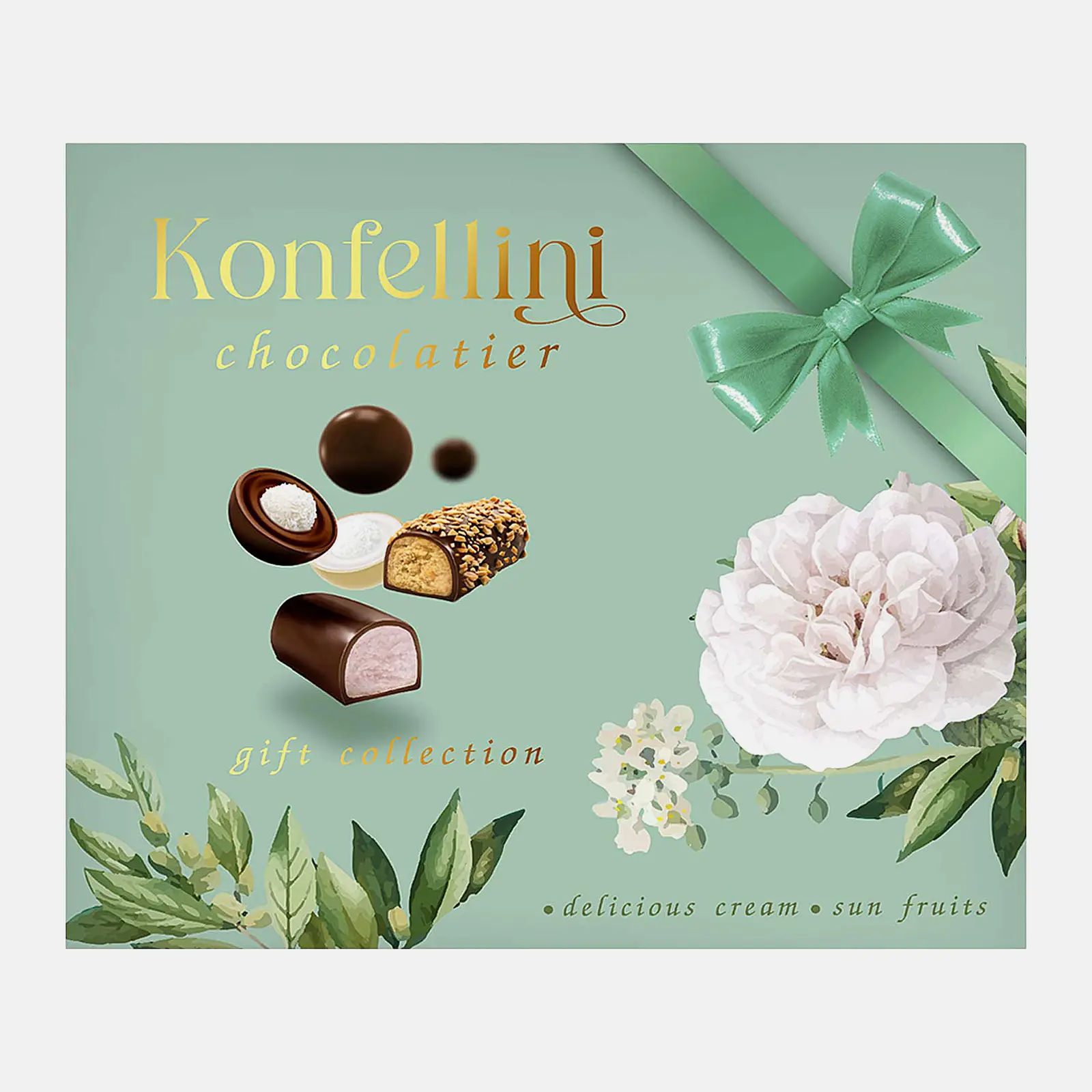 Изображение товара Набор конфет Konfellini глазированных с начинками 255г