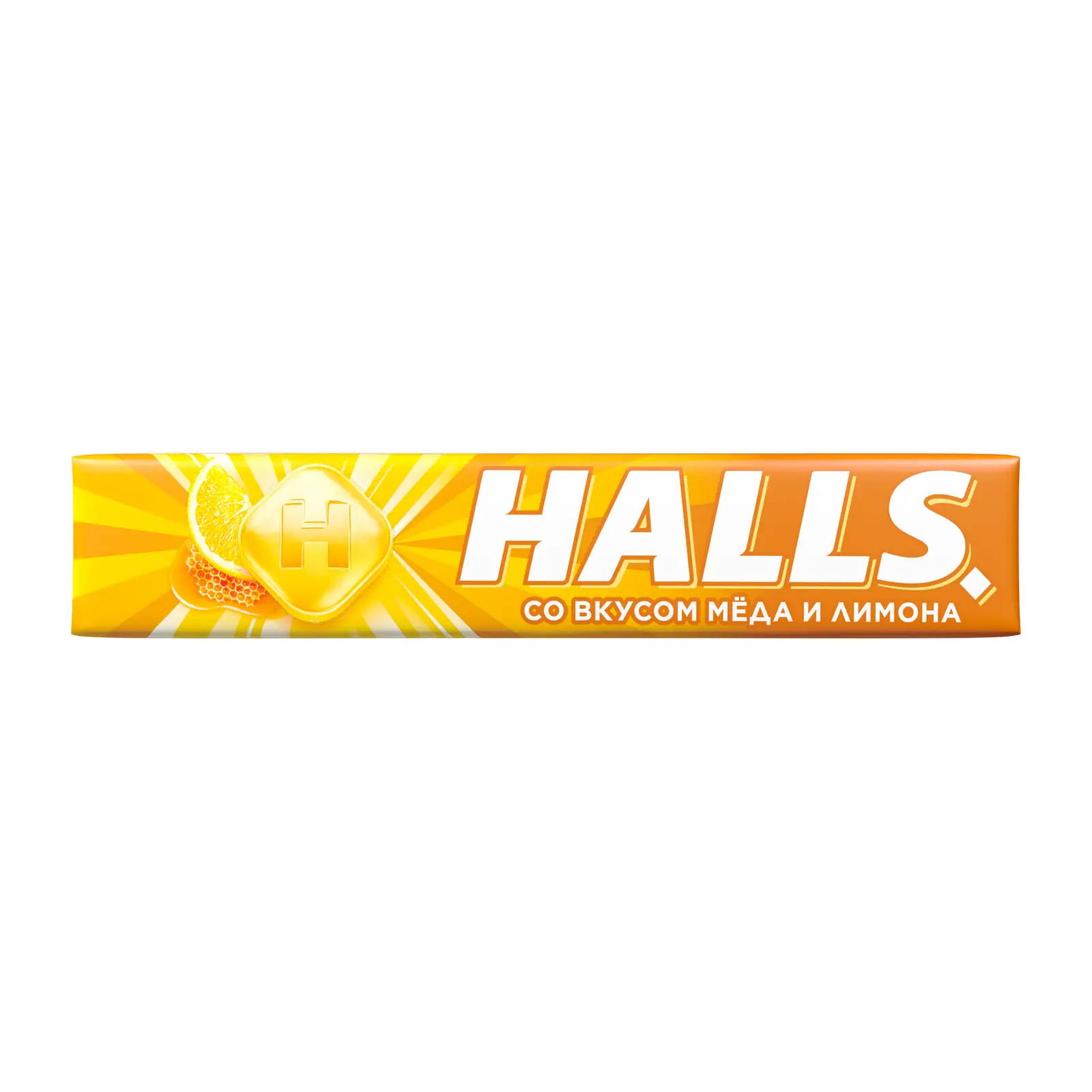 Карамель леденцовая Halls мед лимон 25г