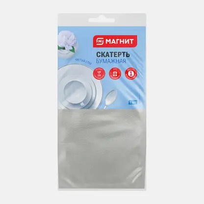 Скатерть Магнит бумажная 120*150см в ассортименте
