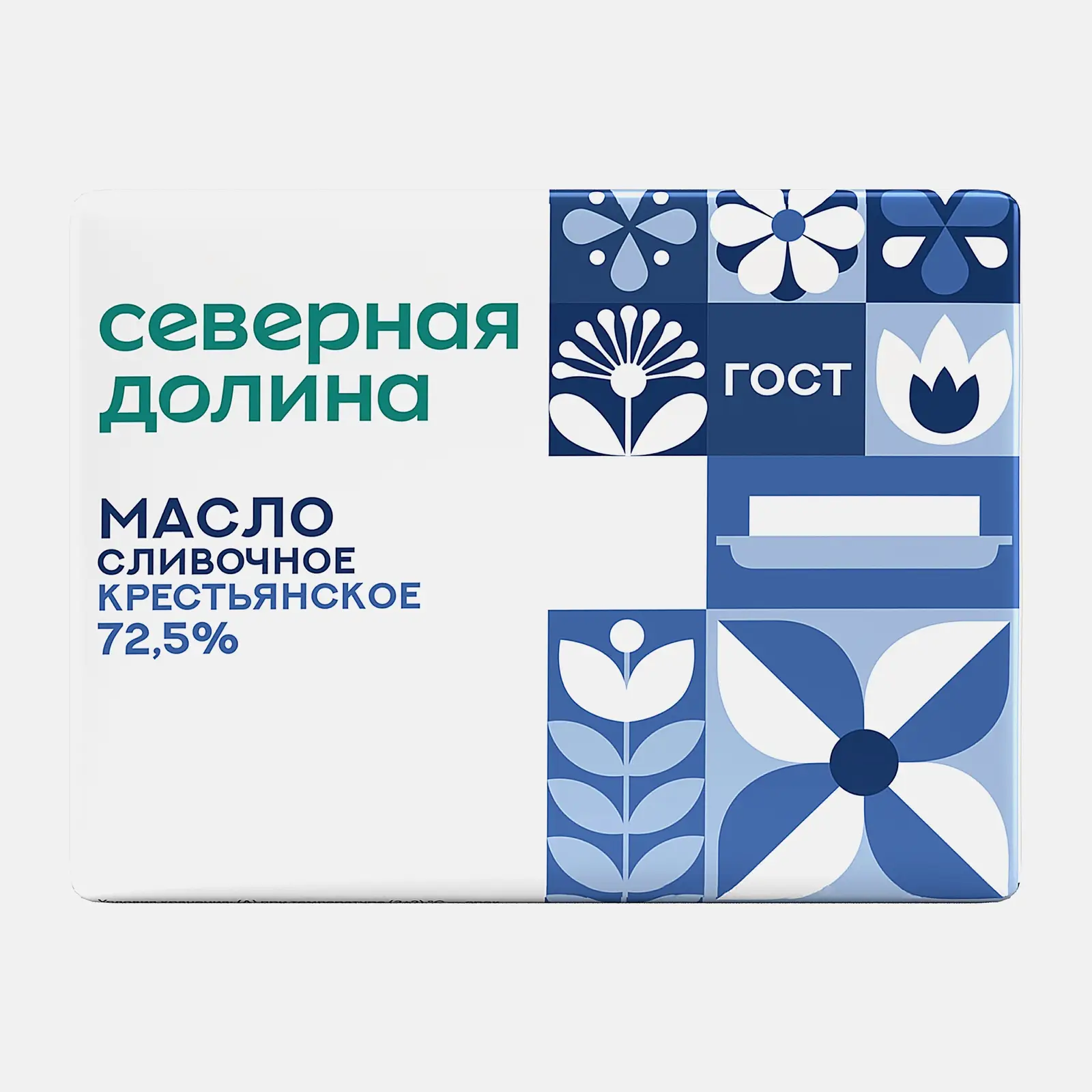 Изображение товара Масло сливочное Шахунья 72.5% 180г натуральный продукт для выпечки и приготовления блюд