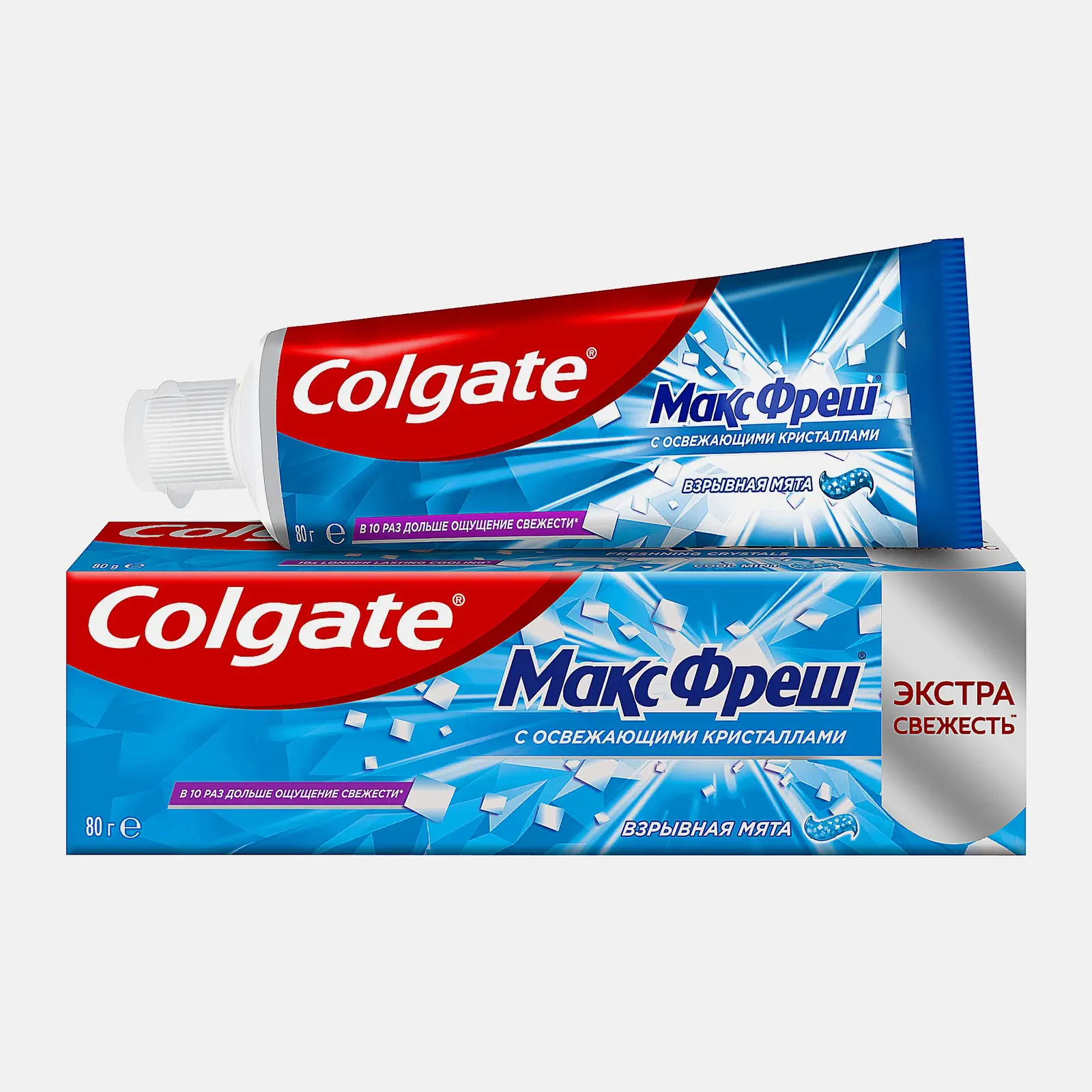 Изображение товара Зубная паста Colgate Макс Фреш Экстра свежесть Взрывная мята 80г