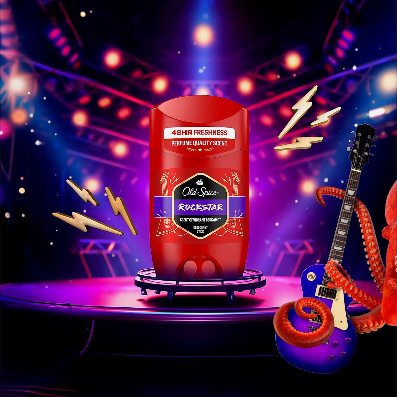 Дезодорант Old Spice твердый Rockstar 50мл - фото 4