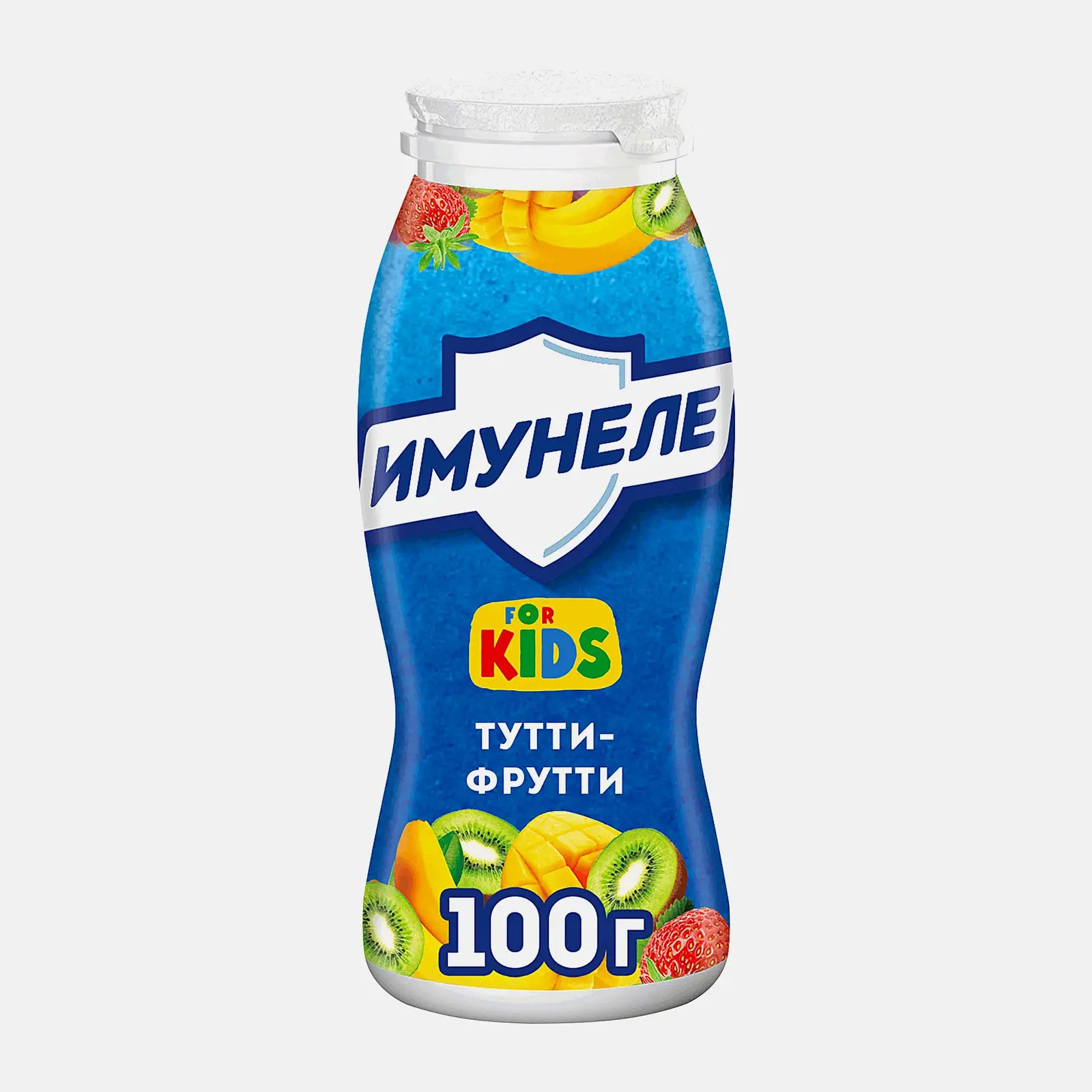 Изображение товара Напиток кисломолочный Имунеле For Kids Тутти-фрутти 1.5% 100г