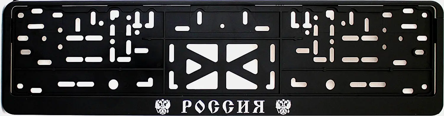 Рамка под номерной знак AutoStandart Россия