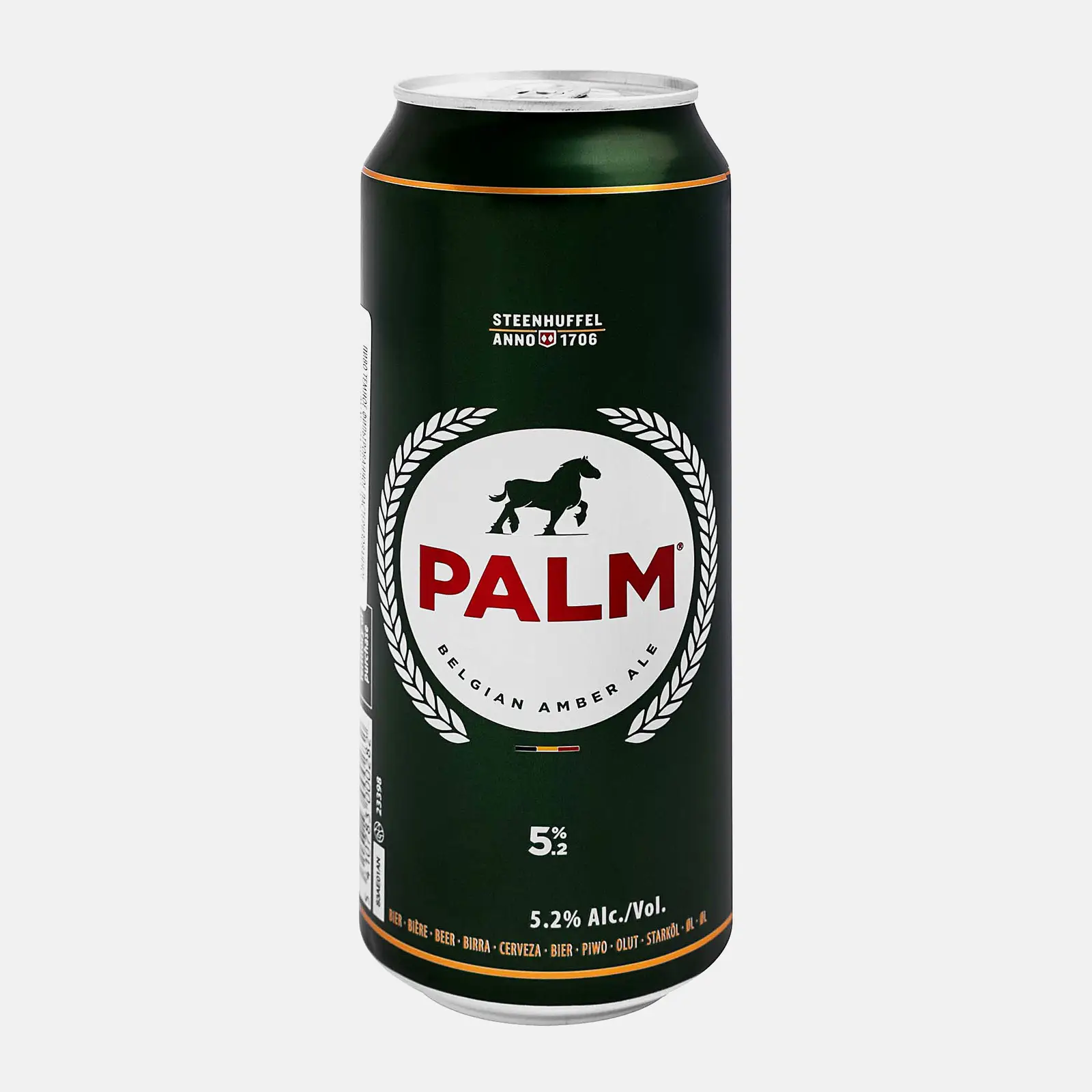 Пиво Palm темное фильтрованное 5.2% 500мл Пиво Palm темное фильтрованное 5.2% 500мл