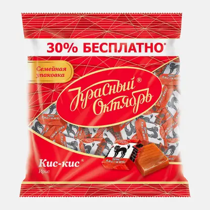 Конфеты Красный октябрь Ирис Кис-Кис 325г