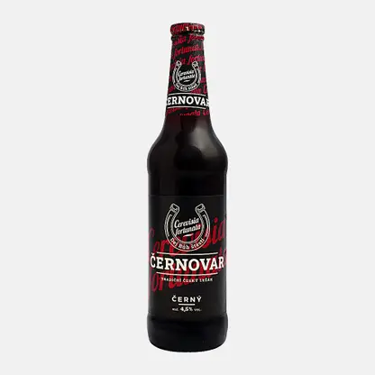 Пиво Cernovar Cerne темное пастеризованное 4.5% 500мл