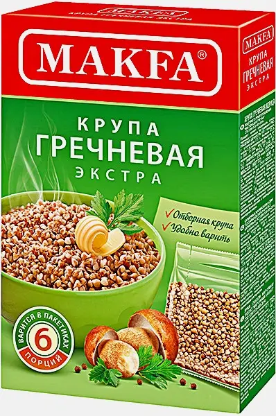 Крупа Makfa Гречневая 400г