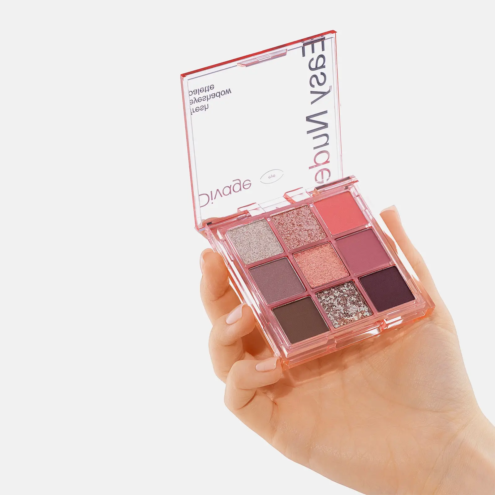 Палетка теней для век Easy Nude Fresh Divage