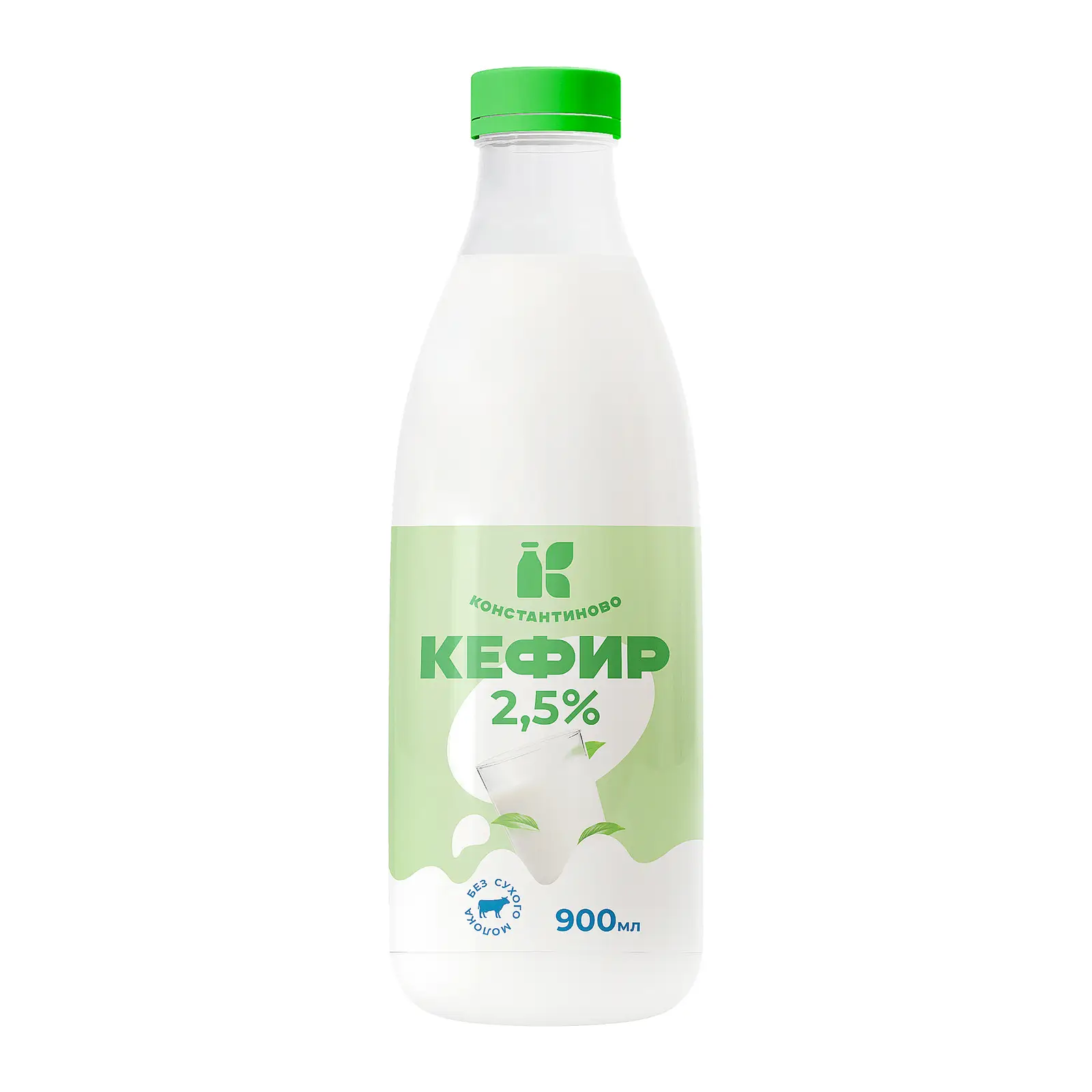 Изображение товара Кефир Константиново 2.5% 900 мл пастеризованный с закваской