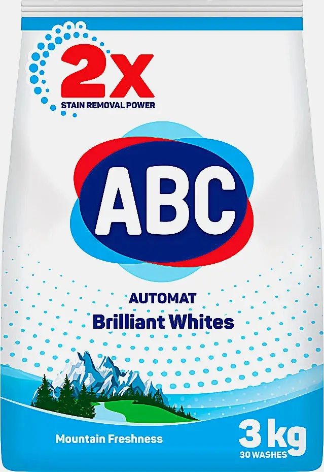 Стиральный порошок ABC автомат горная свежесть 3кг