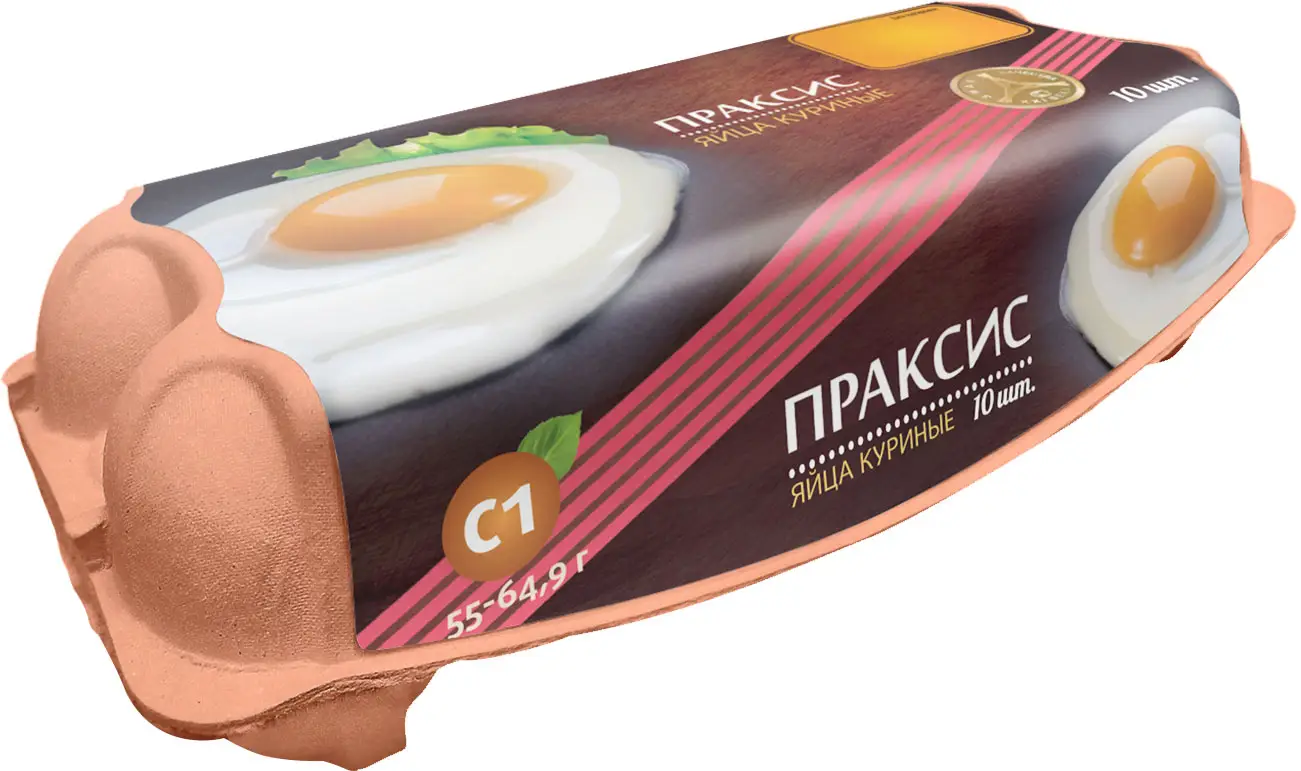 Изображение товара Яйцо куриное Праксис С1 10шт
