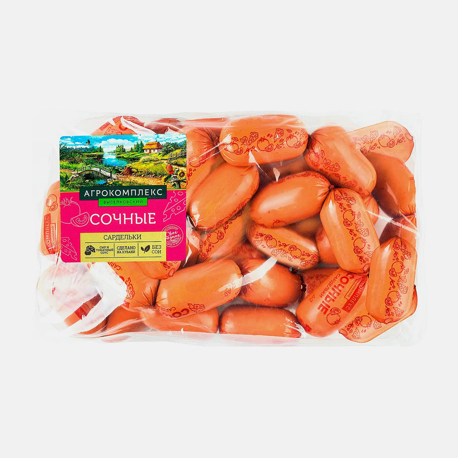 Сардельки Агрокомплекс Сочные весовые