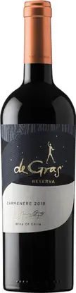 Вино de Gras Reserva Карменер красное сухое 13.5% 750мл