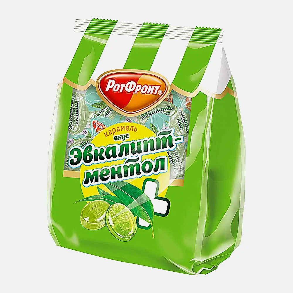 Карамель Рот фронт Эвкалипт-ментол 200г