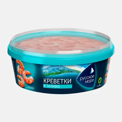 Креветки Русское море в заливке 300г